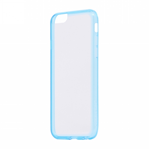 iPhone 6 Plus [ZERO HV] 超極薄0.5mm ハイブリッドケース クリア+ブルー