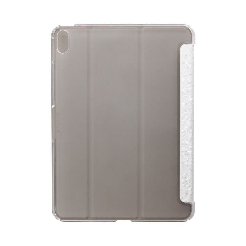 iPad Pro 2018 11inch 背面クリアフラップケース 「Clear Note」　ホワイト