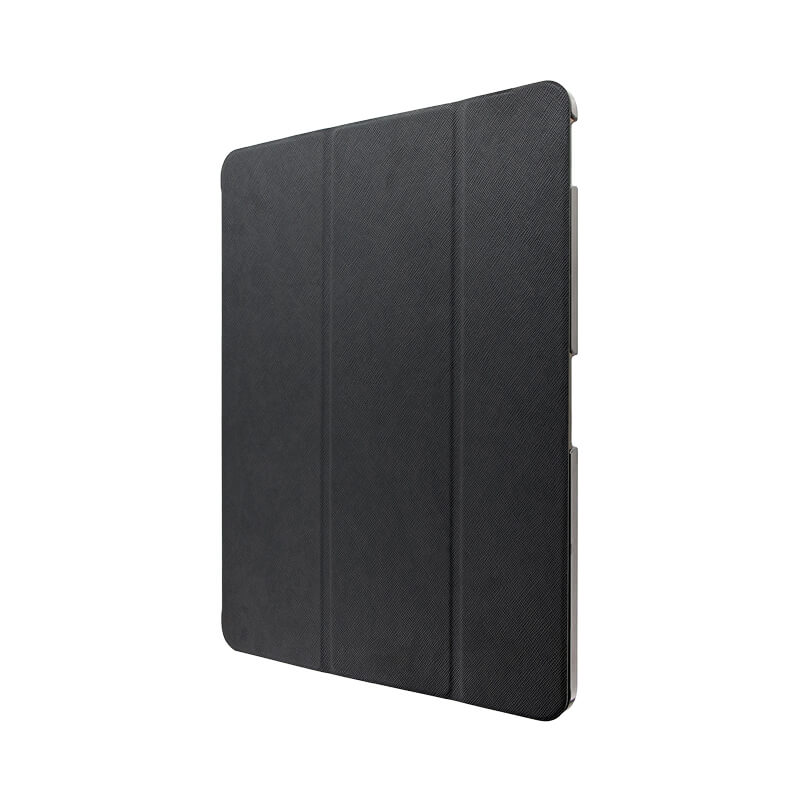 iPad Pro 2018 12.9inch 背面クリアフラップケース 「Clear Note」　ブラック