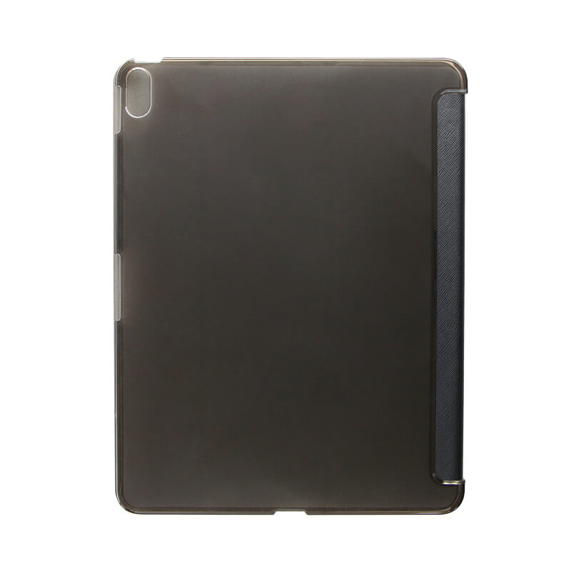 iPad Pro 2018 12.9inch 背面クリアフラップケース 「Clear Note」　ブラック