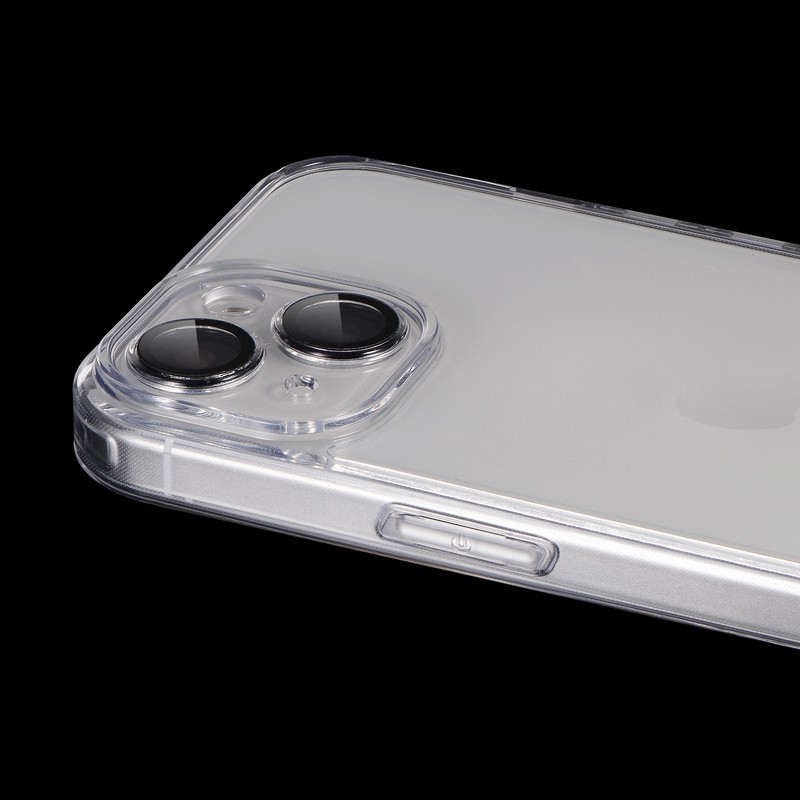 iPhone 15 カメラレンズ保護ハイブリッドケース 「UTILO All Cover」 クリア