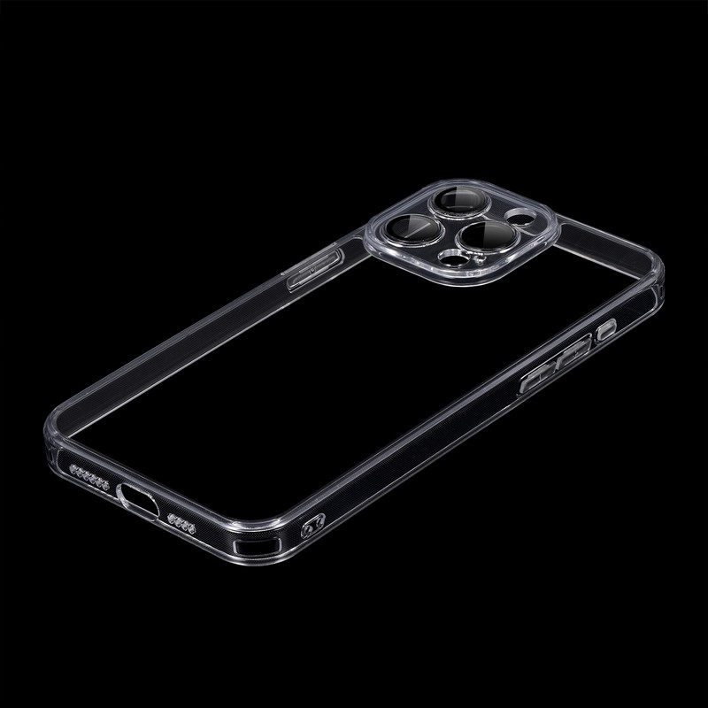 iPhone 15 Pro Max カメラレンズ保護ハイブリッドケース 「UTILO All Cover」 クリア