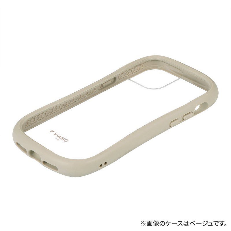 iPhone 15 Pro Max 耐傷・耐衝撃ハイブリッドケース 「ViAMO freely」 ダークグレー