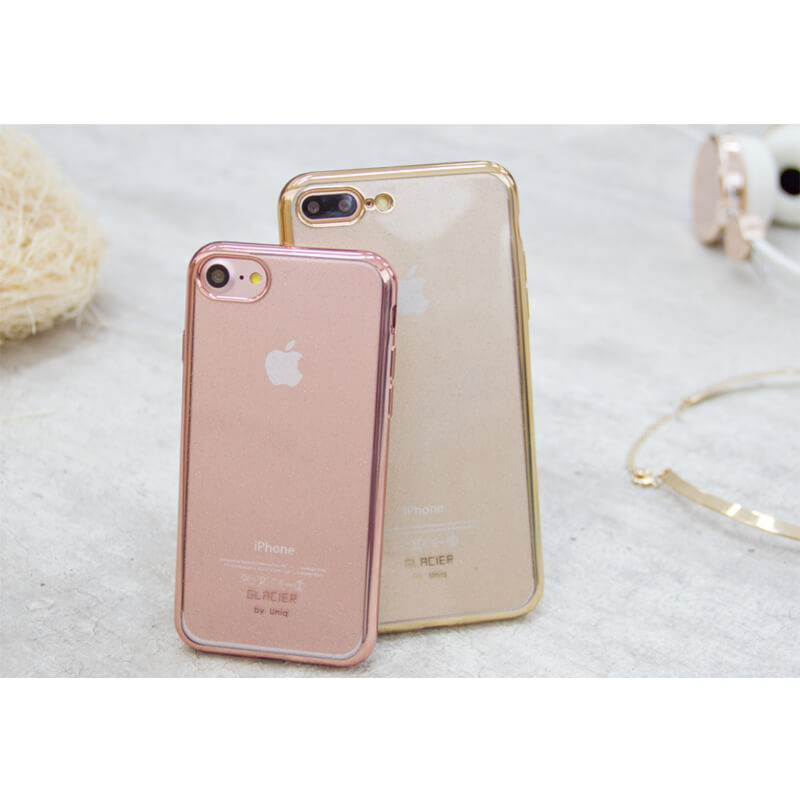 iPhone7/シェル型ケース/Glacier Glitz Tinsel Edition/Shimmer Champagne（ゴールド）