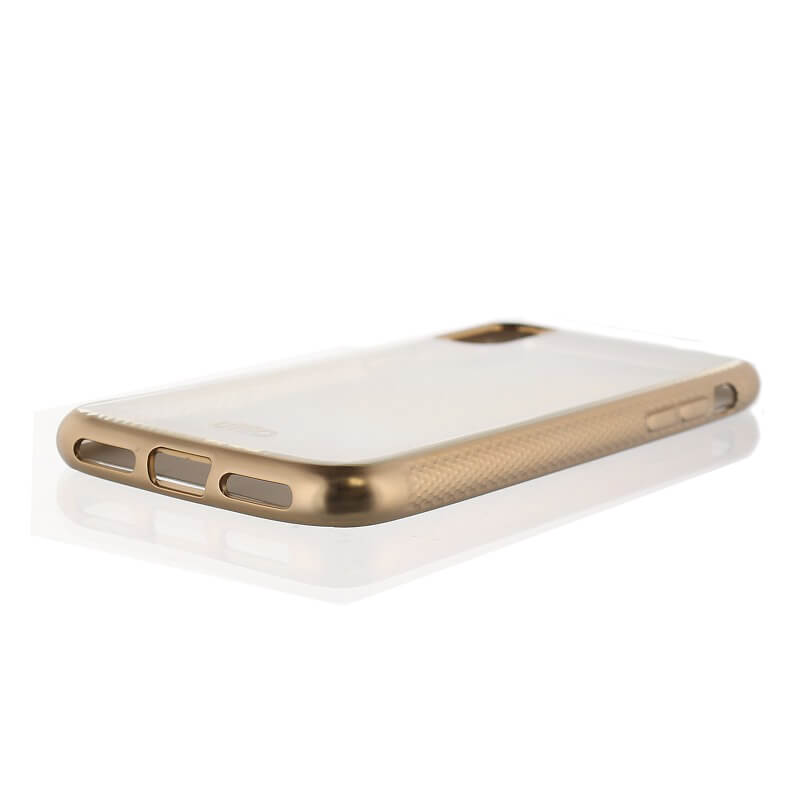 iPhone XS/iPhone X シェル型ケース/メタルソフト/Glacier Frost Xtreme/Champagne（Gold)