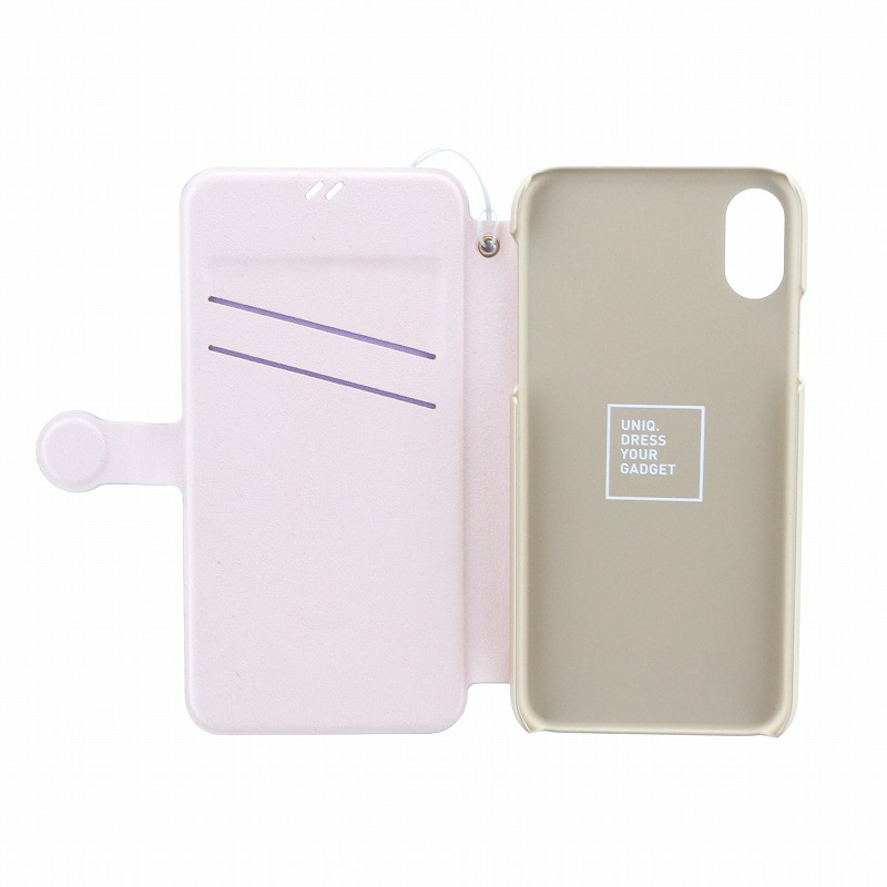 iPhone XS/iPhone X 手帳型ケース/PUレザー/Lolita/Lilac Dream（Purple)