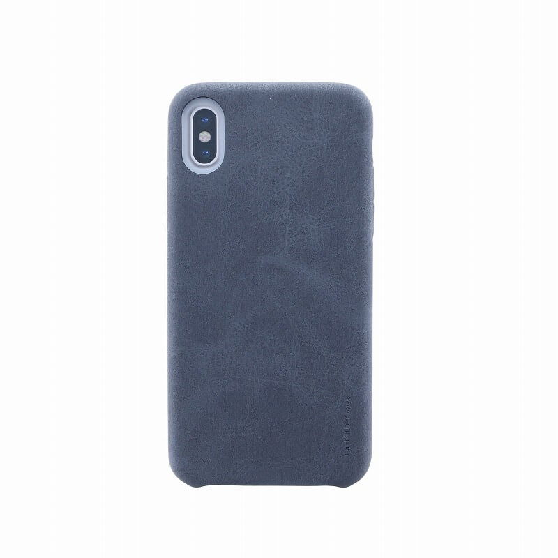 iPhone XS/iPhone X シェル型ケース/PUシェル/Outfitter Vintage/Noir Midnight（Ash Black)