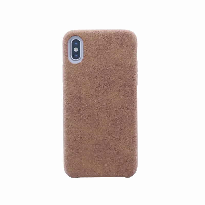 iPhone XS/iPhone X シェル型ケース/PUシェル/Outfitter Vintage/Camel Parade(Camel)