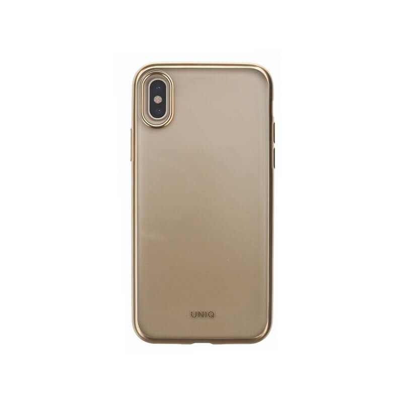 iPhone XS/iPhone X シェル型ケース/メタルソフト/Clear Luxe Glacier Frost/Gold Froz（Gold）