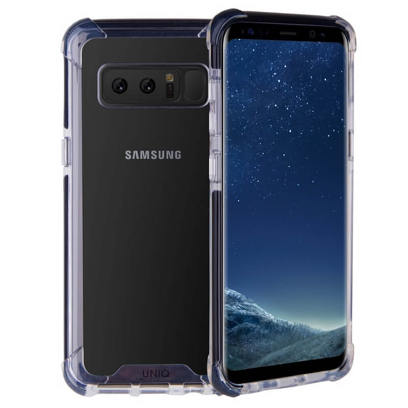Galaxy Note8 SC-01K/SCV37/シェル型ケース/ハイブリッド/Combat/Carbon（Black）