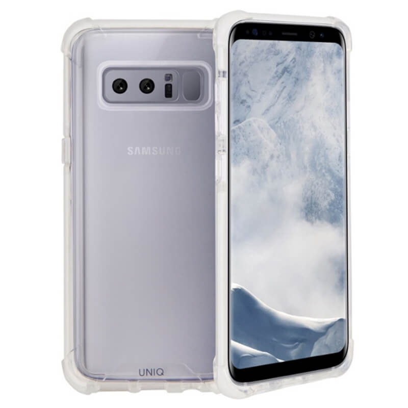 Galaxy Note8 SC-01K/SCV37/シェル型ケース/ハイブリッド/Combat/Blanc（White）