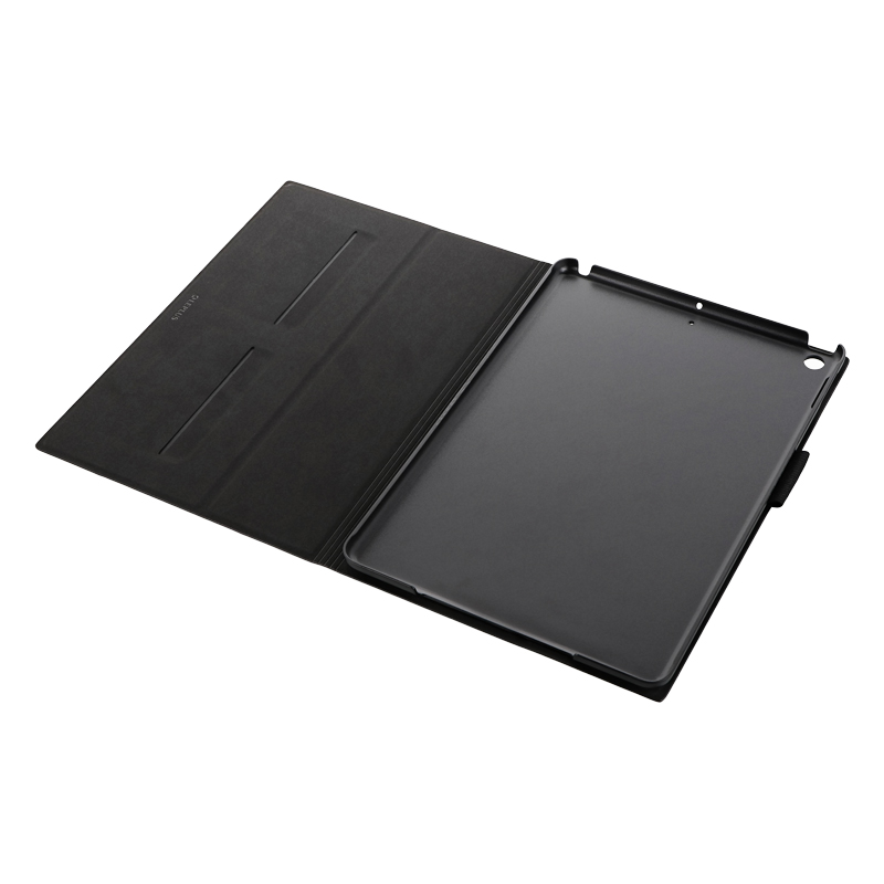iPad 10.2inch (第9世代/第8世代/第7世代) 薄型PUレザーフラップケース「PRIME」 ブラック