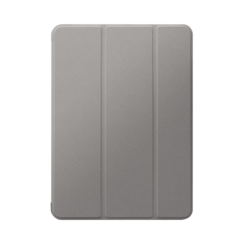 iPad Air 10.9inch (第5世代/第4世代) 背面クリアフラップケース「Clear Note」 グレー