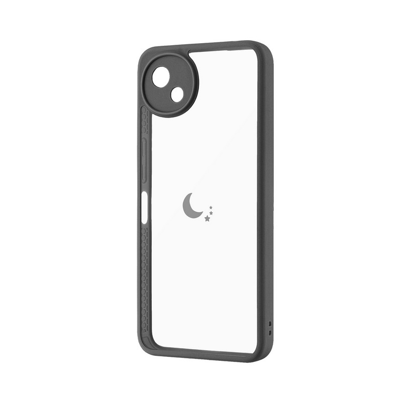 AQUOS wish5 耐衝撃ハイブリッドケース 「Velta Design」 ダークグレー/F