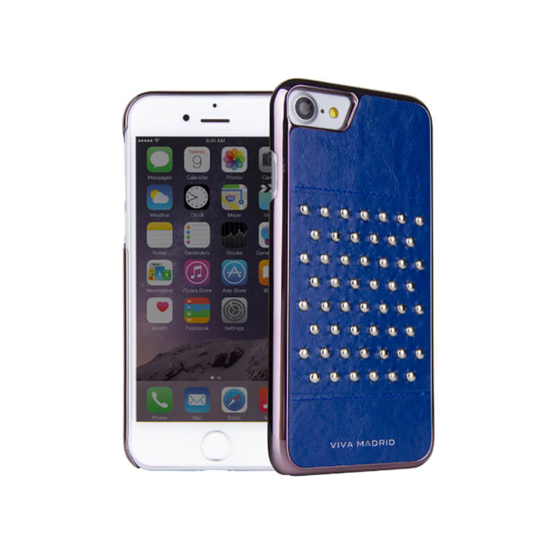 iPhone 7/シェル型ケース/スタッズ/Tacho Collection/Cobalt(Blue)