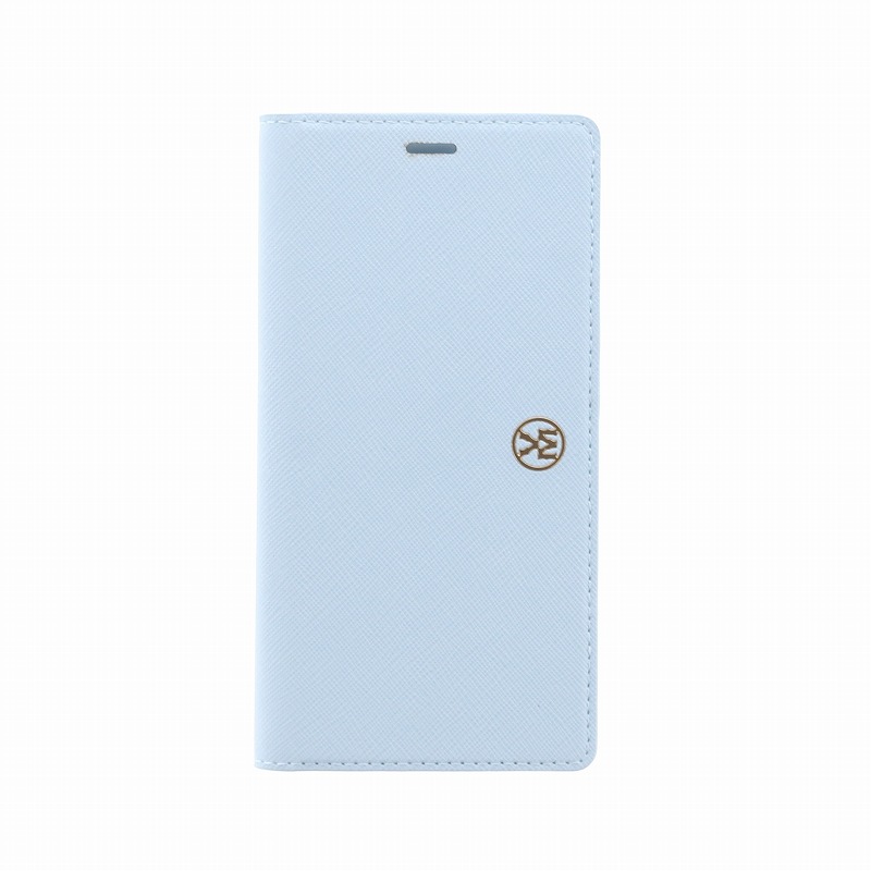 iPhone XS/iPhone X 手帳型ケース/薄型PU/Ramito Collection/Forget-me-not(Blue)