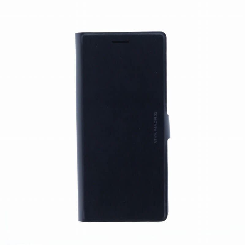 Galaxy Note8 SC-01K/SCV37/手帳型ケース/薄型PU/Finura Cierre Collection/Black