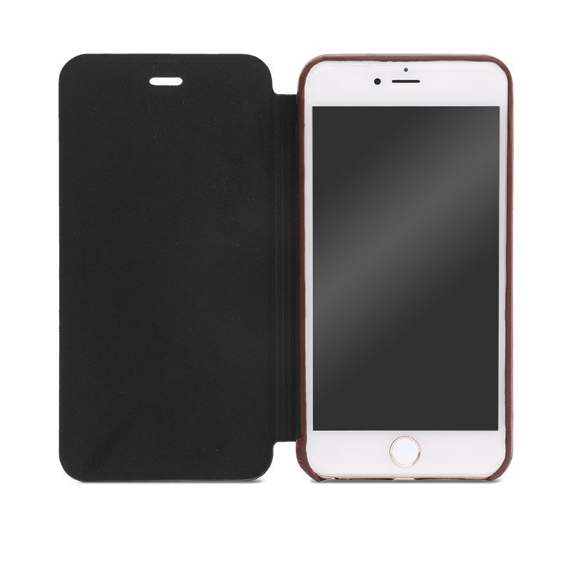 iPhone 6 Plus/6s Plus 極薄レザーケース「SLIM」 ブラウン