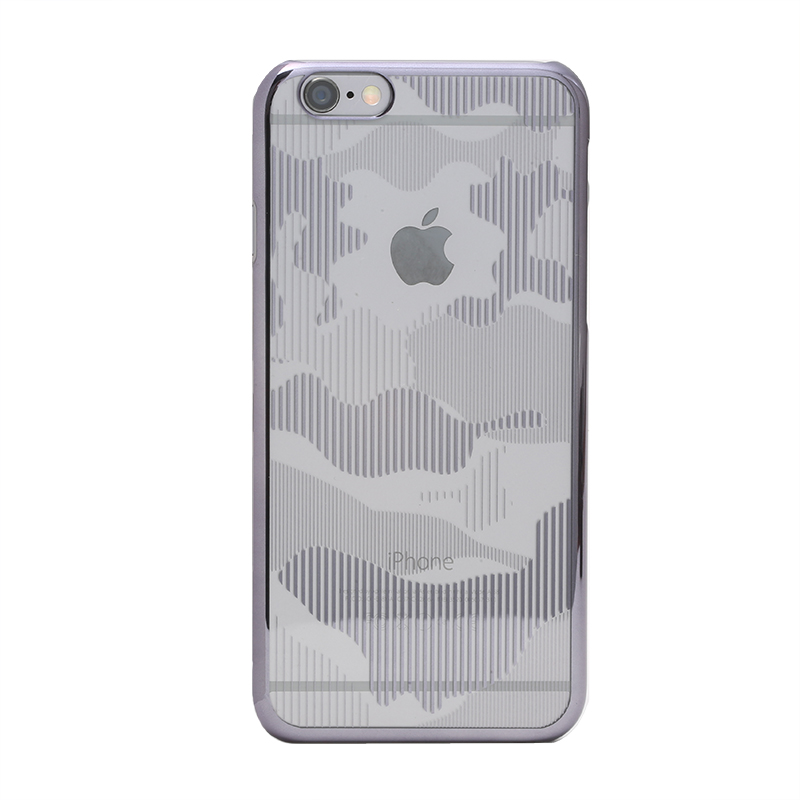 iPhone 6/6s メタルデザインハードケース「Metal Design」 カモフラ柄