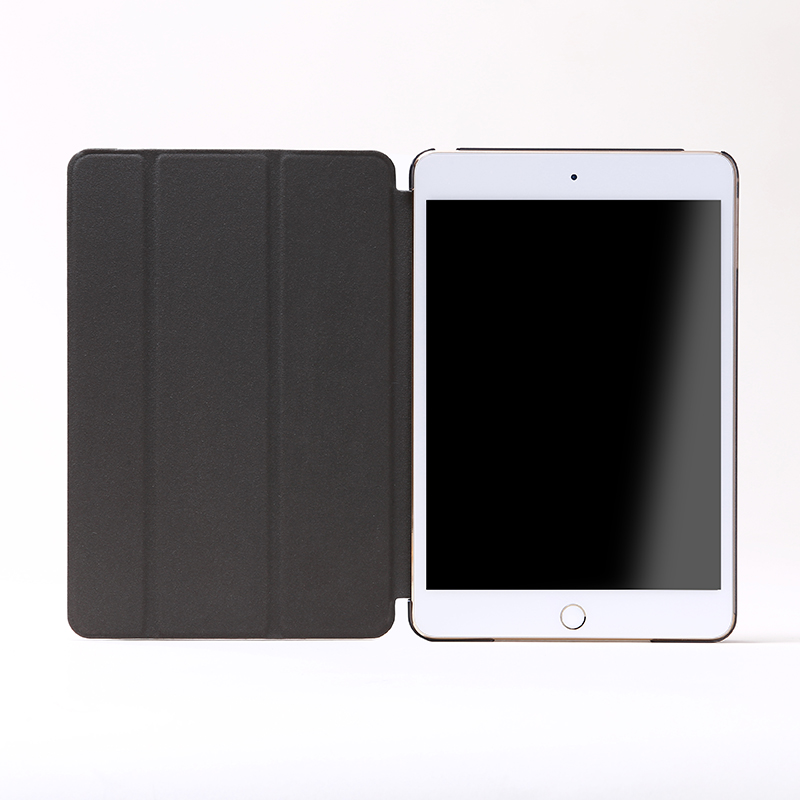 iPad mini 4 フラップケース 「Clear Note」 ブラック