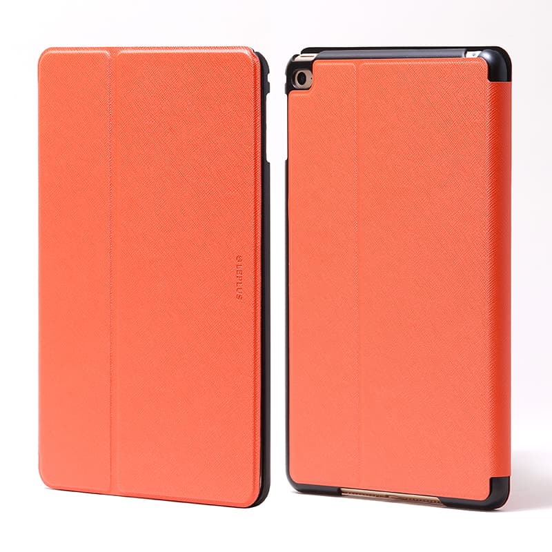 iPad mini 4 薄型PUレザーケース 「PRIME」 オレンジ