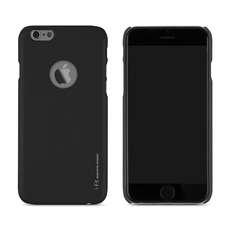 iPhone 6_6S [i-Fit] ハードケース Black