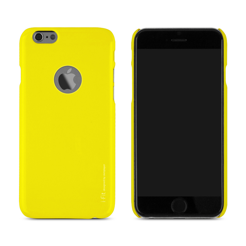 iPhone 6_6S [i-Fit] ハードケース Yellow