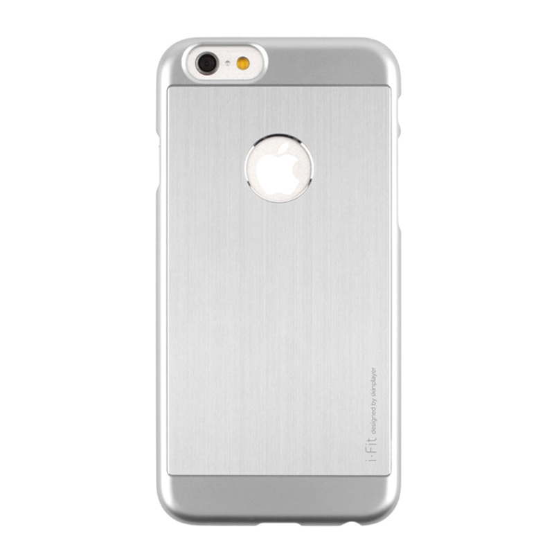 iPhone 6  [iFit PAC] ハード&アルミケース Silver / Silver