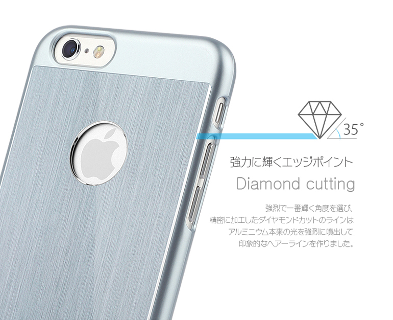 iPhone 6 [iFit PAC] ハード&アルミケース Titanum / Titanum