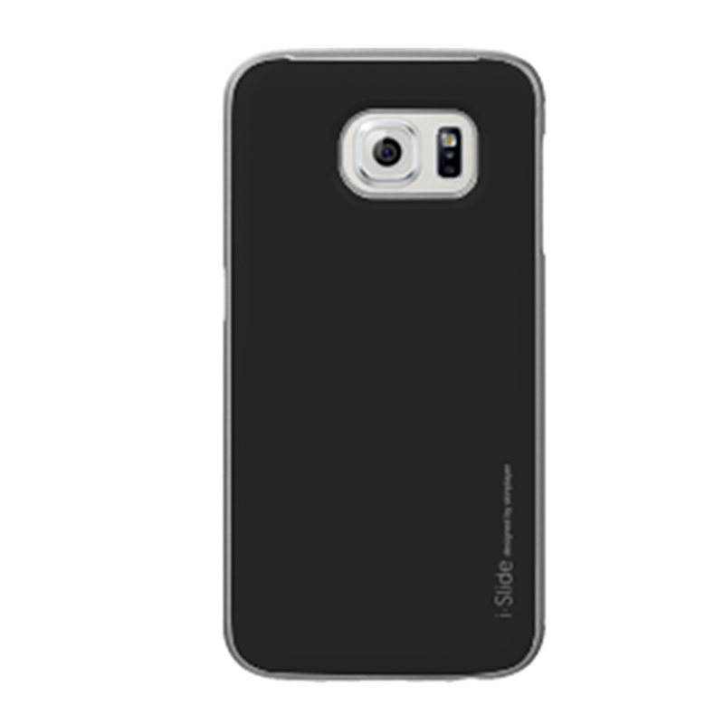 Galaxy S6 SC-05G [iSlide] カード収納型ハードケース Black / Black