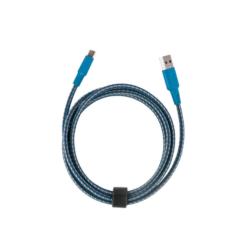 スマートフォン（汎用）/Type-C/NYLOTOUGH/2.0 USB-C to USB-A Charge Cable/1.5m/Blue（ブルー）