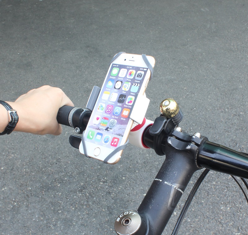スマートフォン(汎用) 多機能スマートフォンホルダー「xenomix to Bike」 ブラック