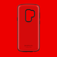Galaxy S9+ SC-03K/SCV39 耐衝撃ハイブリッドケース「PALLET」 レッド