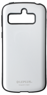 シンプルスマホ4 SoftBank 耐衝撃ハイブリッドケース「PALLET」 ホワイト　製品イメージ