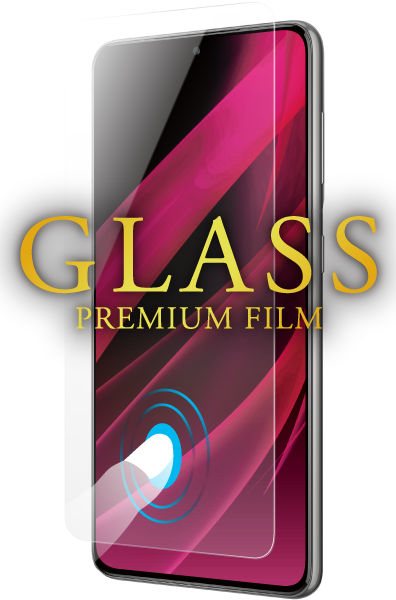 Galaxy S21 5G SC-51B/SCG09 ガラスフィルム「GLASS PREMIUM FILM」 スタンダードサイズ スーパークリア