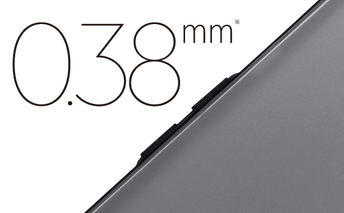 超軽量・薄型で操作感そのまま