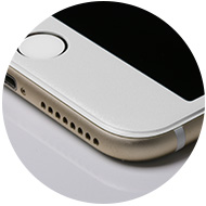iPhone7 ガラスフィルム 「GLASS PREMIUM FILM」 全画面保護 ソフトフィット(つや消しフレーム) レッド/マット 0.2mm ポイント1