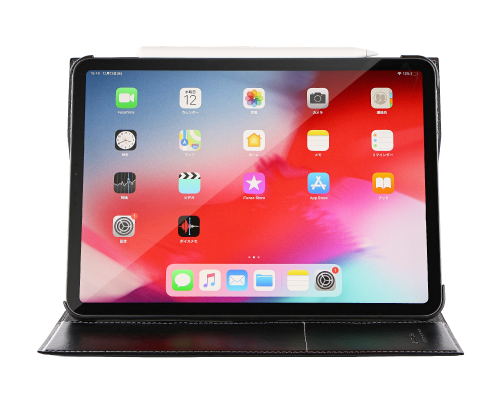 iPad Pro 2018 11inch 薄型PUレザーケース 「Pencil Charge」メインイメージ