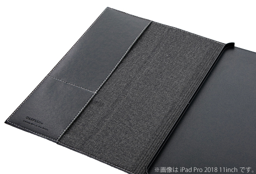 iPad Pro 2018 12.9inch 薄型PUレザーケース 「PRIME」 ブラック 