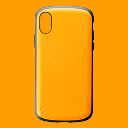 iPhone X 耐衝撃ハイブリッドケース「PALLET」 オレンジ