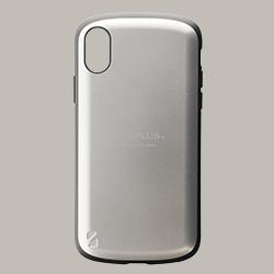 iPhone 8/7 耐衝撃ハイブリッドケース「PALLET」 メタルシルバー
