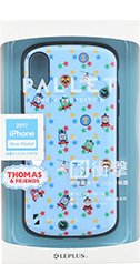 iPhone XS/iPhone X /トーマス Design/耐衝撃ケース「PALLET」/ブル-