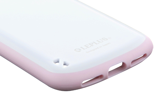 耐衝撃ハイブリッドケース「PALLET White」 下部開口部