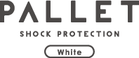 耐衝撃ハイブリッドケース「PALLET White」