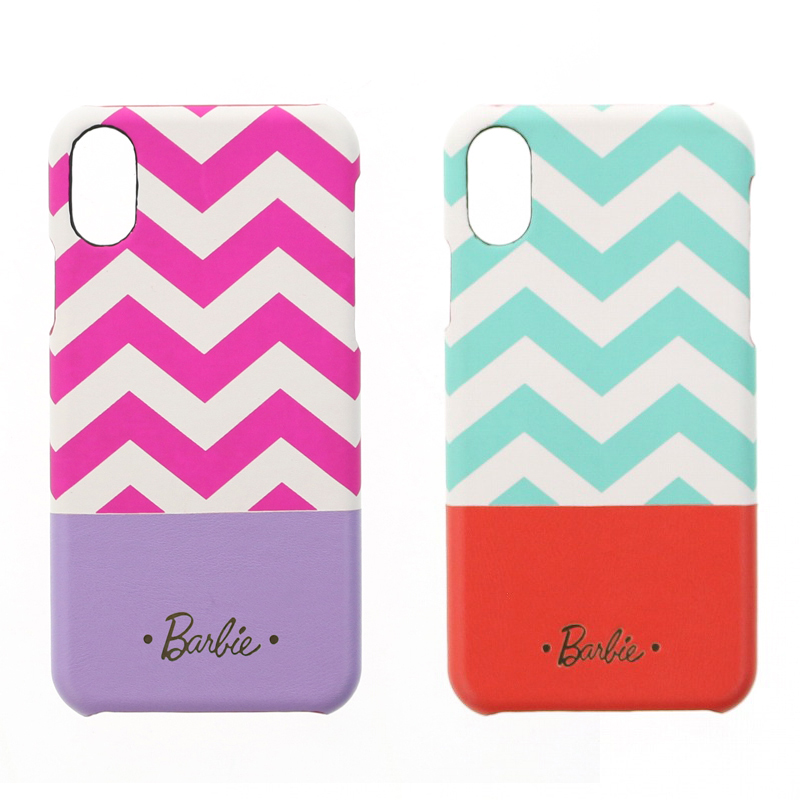iPhone XS/iPhone X Barbie Design/PUレザーケース