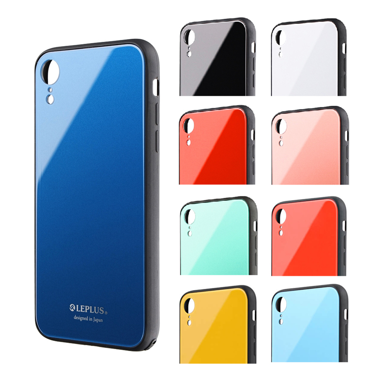 iPhone XR 背面ガラスシェルケース「SHELL GLASS」