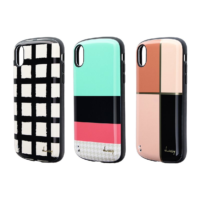 iPhone XR 耐衝撃ハイブリッドケース「PALLET Katie」