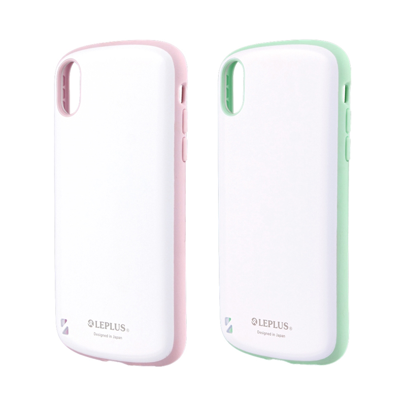 iPhone XR 耐衝撃ハイブリッドケース「PALLET White」