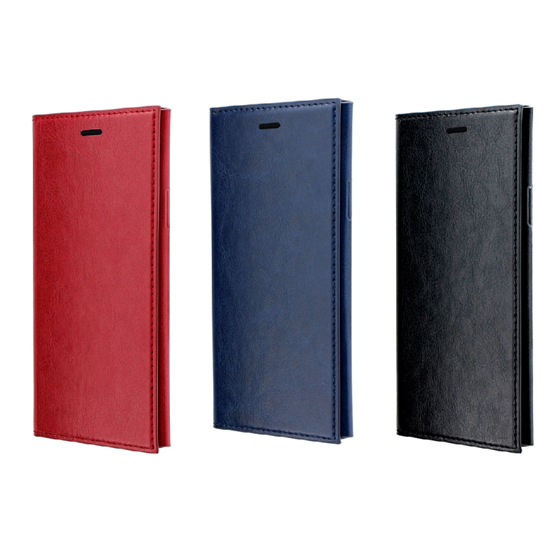 iPhone XS/iPhone X 極薄一枚革フラップケース「PAGE」