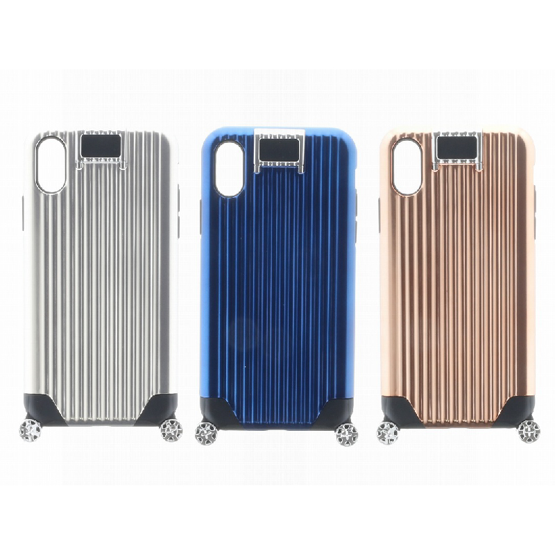 iPhone XS/iPhone X 【+U】Noah/キャリーケース風ハイブリットケース